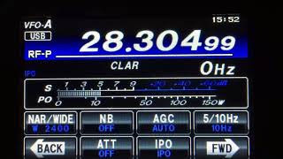 Yaesu FT 991 A full power mode SSB Icom IC 7610 low power SSB mode