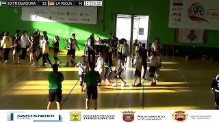EXTREMADURA vs LA RIOJA. Copa de España Infantil Femenina. #CESACANTABRIA2020