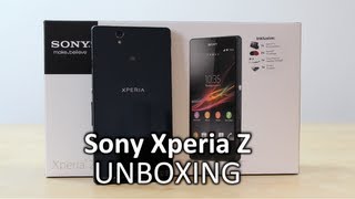 Unboxing: Sony Xperia Z | SwagTab