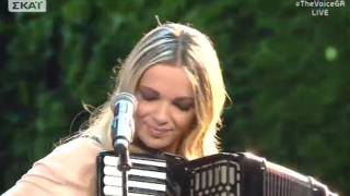 Νικολέτα Μηλιώνη: "Μάνα μου Ελλάς" | 2o Live  | The Voice of Greece