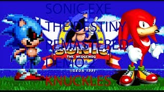 Sonic.exe The Destiny Remastered Demo 2(Knuckles Gameplay)
