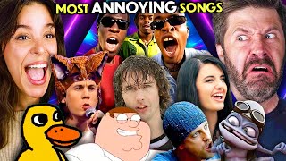 Generations Try Not To Get Mad Challenge - Most Annoying Songs Ever! | React