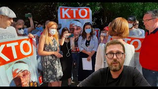 Как украинцы президенту вопрос задавали