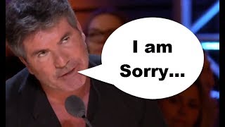 Simon Cowell APOLOGIZES For His MISTAKE? NEVER SEEN BEFORE!