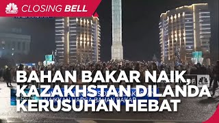 Protes Harga Bahan Bakar Naik Kazakhstan Dilanda Kerusuhan Hebat