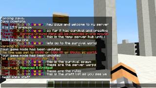 Minecraft 1.7.9 Hub Server Need Staff And Players
