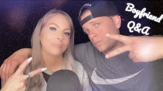 ASMR- BOYFRIEND Q&A! | Whispering