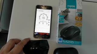 RAPOO M217 2.4GHz Wireless Rechargeable Smart Sleep Silent Optical USB PC Mouse vs. NEXUS SM-9000B