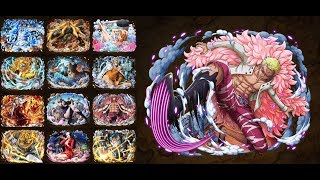 OPTC 13 Teams vs Raid Doflamingo V2