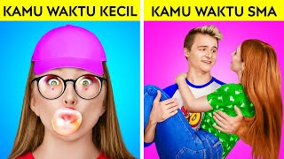 KAMU WAKTU SMA VS KAMU WAKTU KECIL || Momen Lucu dan Canggung oleh 123 GO Like!