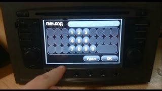 Opel Antara TOUCH & CONNECT (bosh)  код магнитолы