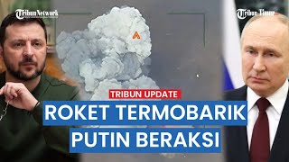 FULL Roket Termobarik TOS-1A Rusia Gempur Musuh, 460-an Prajurit Ukraina Tewas Arah Avdivka