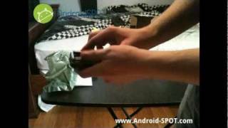 Otterbox Case Unboxing for HTC G2 - AndroidSPOT