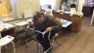 Ходунки двухуровневые, шагающие E-0005
