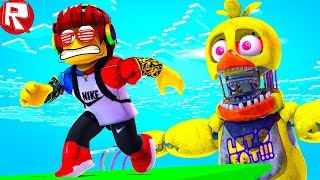 РОБЛОКС ПОБЕГ ОТ АНИМАТРОНИКА ЧИКА ФНАФ 5 НОЧЕЙ С ФРЕДДИ В ROBLOX ВИДЕО ИГРА КАК МАЙНКРАФТ ДЛЯ ДЕТЕЙ