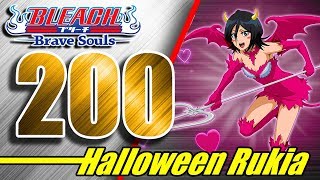 Bleach Brave Souls (Gameplay): level 200 Halloween Rukia