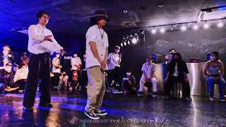 魂のヒットステップ vs MioとLeon BEST4 2on2 DEIMON BATTLE 泥門バトル vol.4 DANCE BATTLE