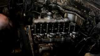Установка форсунок и свеч накала на двигатель Mitsubishi 2,5 TD