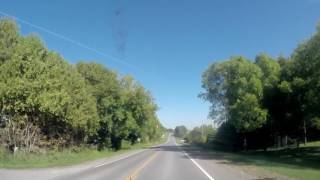 Drive from Wooler to Warkworth Ontario