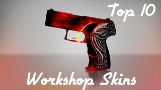Топ 10 скинов из мастерской - CS:GO #2