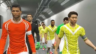 PES 2017 - Europe All Star Vs Asian All Star - Ronaldo, Son, Bale, Kagawa, Lewandowski, Hazard, etc
