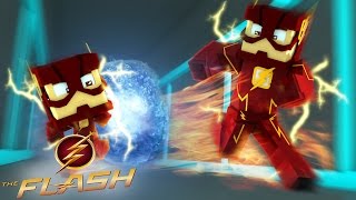 Minecraft: WHO'S YOUR FAMILY? - O BEBÊ FLASH VIAJOU NO ESPAÇO TEMPO! (The Flash)