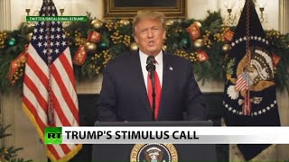 Trump puts GOP on blast for stimulus ‘disgrace’