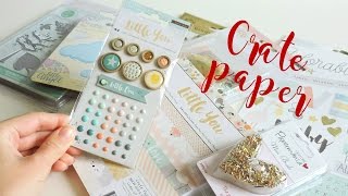 Скрапбукинг: машинка для вырубки Tattered Lace, Crate Paper, First Edition Сraft - ОБЗОР материалов