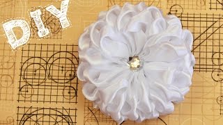 Бант из Ленты Своими Руками (на 1 сентября) / Ribbon Hair Bow Tutorial / ✿ NataliDoma