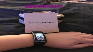 SAMSUNG  умные часы и фитнес трекеры  GEAR FIT SMART WATCH