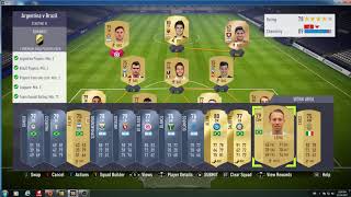 Fifa 18 sbc Argentina v Brazil resolved