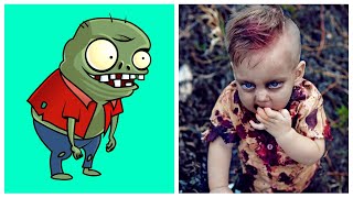 ЗОМБИ В РЕАЛЬНОЙ ЖИЗНИ | PLANTS VS. ZOMBIES IN REAL LIFE
