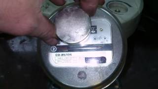 Остановка электро счетчика неодим магнитом.  Провал.  Stop Electrical counter neodymium magnet.