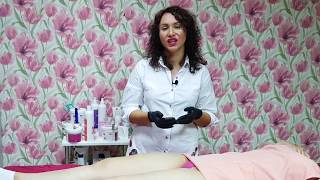 Шугаринг бикини. Работа с переросшей длиной.