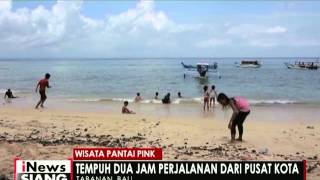 Pantai Pink, Lombok, salah satu destinasi wisata saat libur panjang - iNews Siang 05/05
