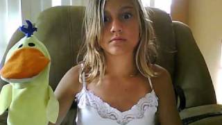 evil bob the duck puppet