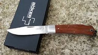 BOKER PLUS ELEGANCE BUBINGA LOCKBACK FOLDER