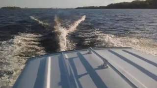 Сарепта то же "грузовик"))))/ Сарепта + Джонсон-70/ Sarepta(Soviet boat)+Johnson-70hp.