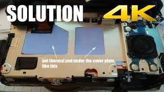 Sony A6300 overheating tweaks - 148% more 4k