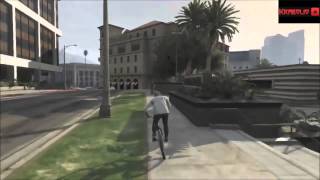Гта 5 трюки на  BMX