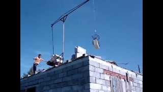 подъёмный кран самодельный