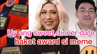 Viceion, DINNER DATE ni Vice at Ion,Uy ang sweet may nilalaru pa