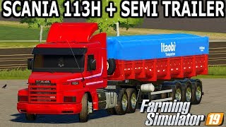 Farming Simulator 19 Mods Scania 113H