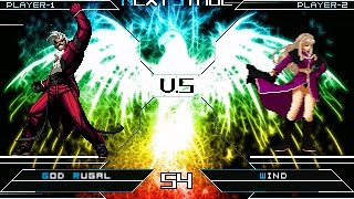 [KOF WOJ] God Rugal vs Wind (Oni-Miko)
