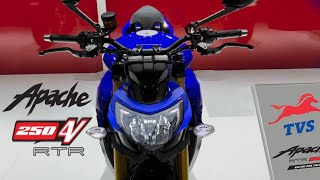 2022 TVS APACHE 250 RTR - Launch Confirmed !? apache 250 is Built with Iron & Looks Like Iron Man!