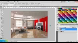 Оформление фотографии в Photoshop. Размытая рамка.