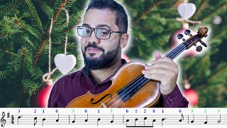 TUTORIAL | Como Tocar PINHEIRINHO DE NATAL no Violino + Partitura