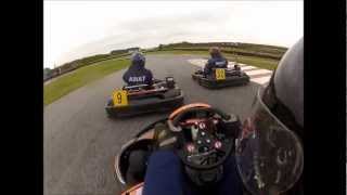 St Eval Karting on a very slippery and busy day !!!