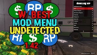 GTA V 1.42 MOD MENU SHOWCASE l Stealth Money/RP/Trolling