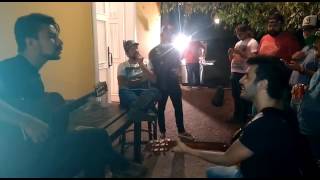 Lincon e Tiago com Fernando e Sorocaba